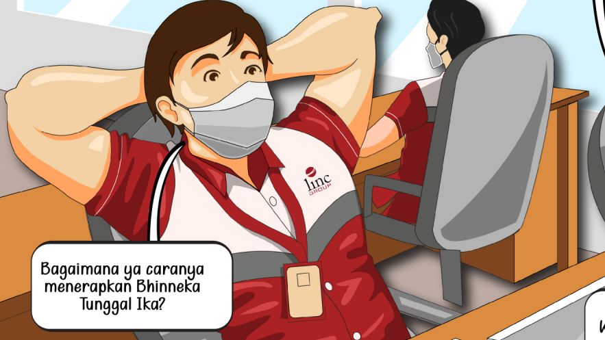 Komik: Indahnya Hidup dalam Kebhinekaan